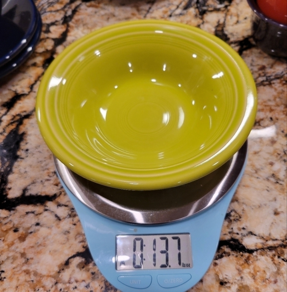 Fiesta 6 1/2 Inch Stackable Cereal Bowl 11 OZ Lemongrass - Picture 3 of 3